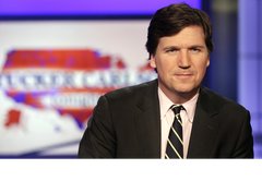 Here are falsehoods we found in Tucker Carlson’s final Fox show