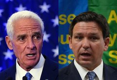 Fact-checking attacks from Ron DeSantis and Charlie Crist in Florida's only gubernatorial debate